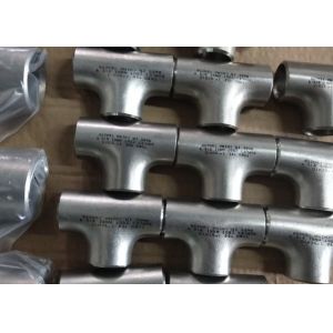 Welding STD Alloy Steel A960 UNS S31254 Butt Welding Equal Tee