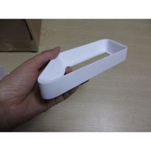 Customized Single Shot Injection Molding , Gloss White ABS Electronic Cover