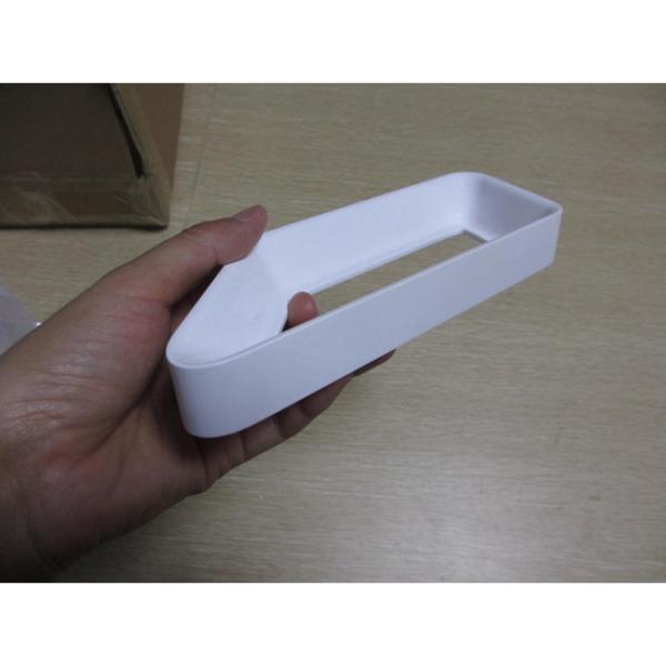 Customized Single Shot Injection Molding , Gloss White ABS Electronic Cover
