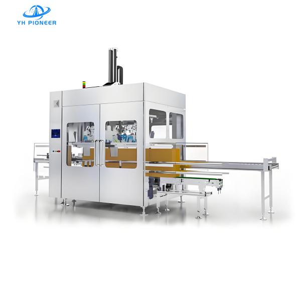 Quality High Efficiency Cans Case Packer Machine with Packing Speed of 8-12 Cases per Minute for Automated Packaging Solutions wholesale
