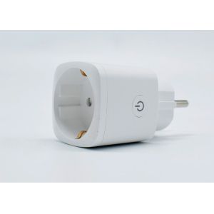 Durable Wifi Smart Plug Outlet / EU Plug With Energy Monitoring Set Schedule