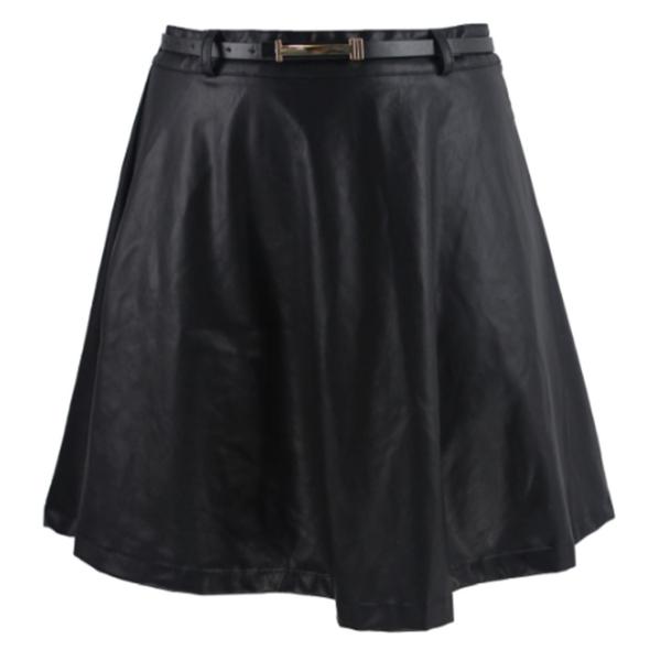 Quality Casual Womens Fashion Skirts A Line Loose Pu Skirt For Spring / Summer wholesale