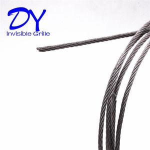 316 Wire Nylon Coating2.0mm Balcony Invisible Grille CombinationSecurity