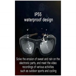 2K30FPS Action Video Camera Sunglasses For Skateboarding Snowboarding Hunting