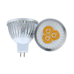 3000k Led Spot Bulbs Mr16 Aluminum 6063 Material With 45 Degree Beam Angle