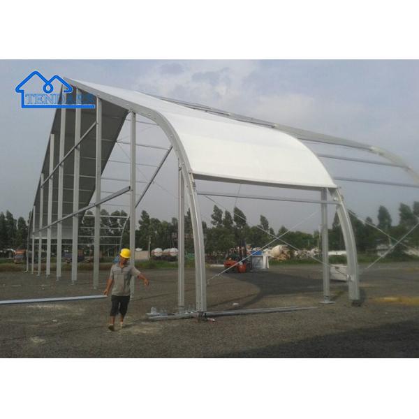 Quality Best Price Customized Heavy Duty Industrial Warehouse Tent Workshop Storage Curve Tent wholesale