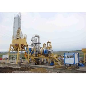 Oil Burner / Coal Burner Asphalt Mixing Plant with Wear Resistant Vane and