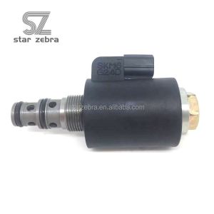 SKM6G24D Swing Solenoid Valve for Kobelco SK Crane Excellent Performance