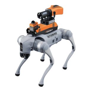 Multi Functional Use Fire Rescue Reconnaissance Quadruped Robot Long Endurance