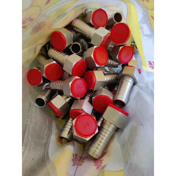 Quality Different Raw Material And Standards Carbon Steel Metric Hydraulic Hose Fittings AIR NPT JIC SAE BSP Tube Fittings wholesale