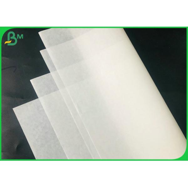 Food Grade Approved 38gsm 40gsm Anti Grease White Kraft Paper Roll 90cm 125cm Food Grade Approved 38gsm 40gsm Anti Grease white Kraft paper roll 90cm 125cm