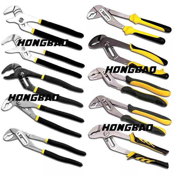 5 6 8 10 12 Inch Soft Slim Jaw Waterpump Pliers Universal Adjustable Groove Box