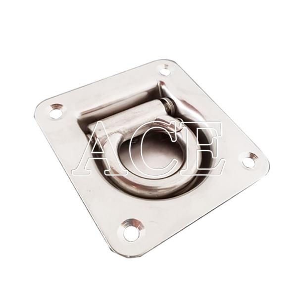 2000KN M.B.L Compression Stainless Steel Floor Mount Rope Car and Truck