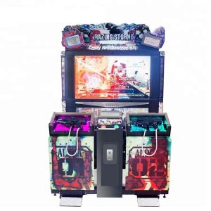 Buy cheap 55 Inch Scree Razing Simulator Shooting Game Machine Hardware , Plastic Uptake from wholesalers