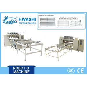 Steel Wire Holding Rack Welder , CNC System Welded Wire Mesh Welding Machine