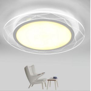 Ultra-thin New Modern Minimalist Acrylic Round Flowers LED Ceiling Lights