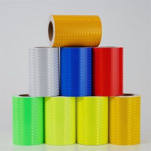 Crystal Lattice Honeycomb Edge Reflective Film Reflective Warning Tape for Traffic Safety