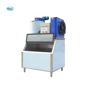 500KG Ice Storage Capacity Commercial Flake Ice Maker Machine With Air Cooled
