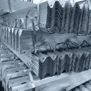 Q235B Q345B Steel Highway Security Barrier with Hot Galvanized Cold Rolled