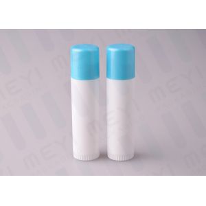 17g Customized Color Lip Balm Tubes , Cylinder Empty Lip Balm Container
