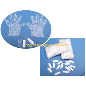 Cheap biodegradable compostable disposable plastic pe food handlng gloves, pac,iDisposable Transparent HDPE PE Plastic Gloves for sale