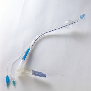 Bronchial Cannual PVC Low Pressure Cuffed Tracheostomy Tube Double Lumen