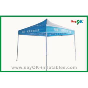 Foldable Canopy Tent Logo Printing Folding Tent Commercial Steel / Aluminum