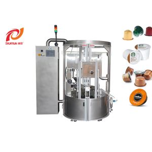 Buy cheap SKP-1N Rotary Coffee Capsule Filling Sealing Machine from wholesalers