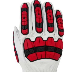 A5 Goatskin Shell Cut Resistant Work Gloves Full Anti Cut Liner With Impact