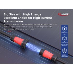 Cnlinko DL28 Series 2 3 4 5 Pin IP68 Waterproof Wire Connector Circular Aviation