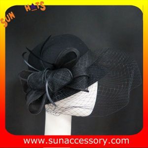 2324 Sun Accessory customized fashion winter wool felt British style hats ,women