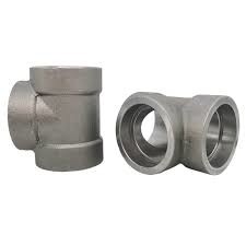 ASME B16.9 schedule 40 steel Pipe Fittings Socket Weld Tee Stainless Steel Equal