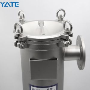 SS Duplex Bag Filter Housing For Wine Milk Filtration Machine