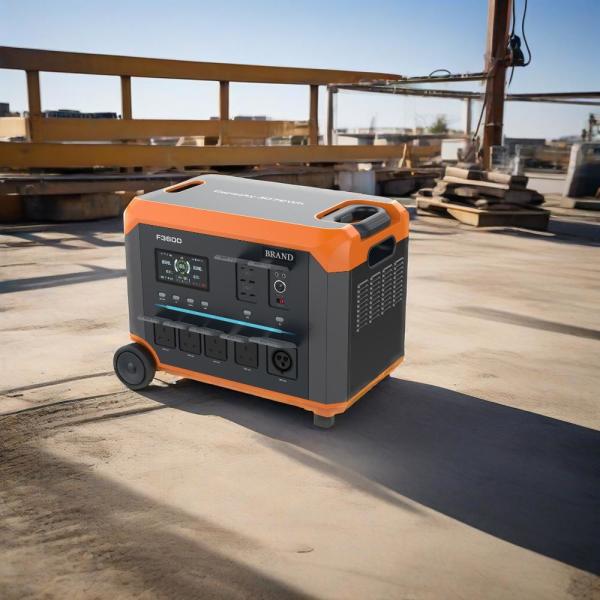 6000W Portable Solar Generator 21.5kWh Expandable With Split Phase Output for