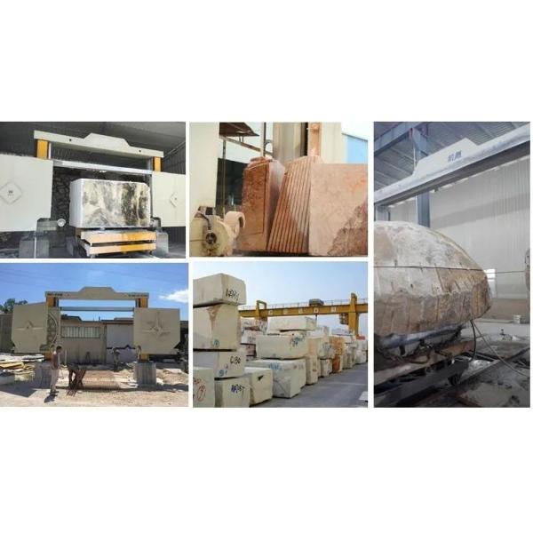 Wire Saw Machine For Stone Squaring