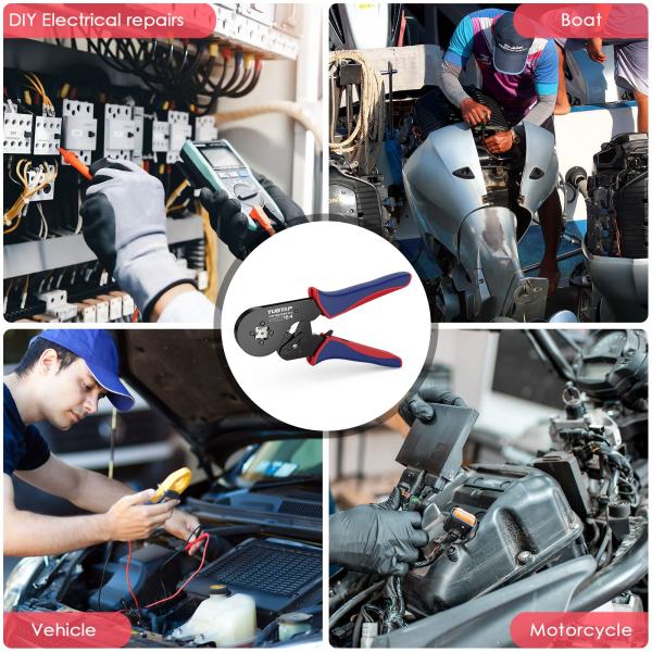 Ergonomic Wire Ferrule Kit With Crimper Portable Anticorrosive