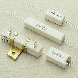 Cement Shell and Wire Wound Resistor with 1,000V Withstand Voltage, Available in