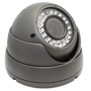 Outside Adjusting 4-9mm Manual Zoom Lens Vandal Proof Dome Camera of IR LED
