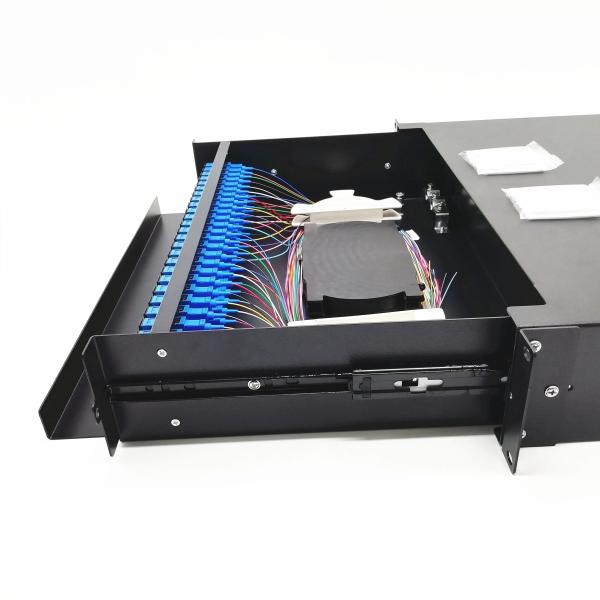 Quality Enhance Network Performance with Our Insertion Loss ≤0.35dB Patch Panel ODF Rack Mount wholesale