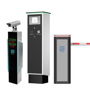 Cheap Modular Parking Lot Kiosk with Thermal Ticket Printer Easy Entry Ticket Support and Maintenance for sale