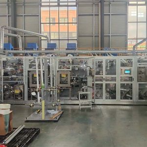 Professional Factory Full Servo Adult Diaper Making Machine 380V 50Hz with
