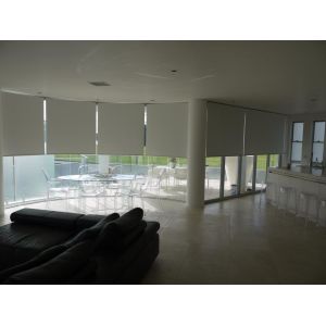 2017 most popular 100% polyester roller blinds plastic chain motorised roller