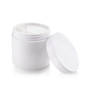 Recycled PET 400ml Custom Design Wide Mouth Plastic Jars for Cosmetics and