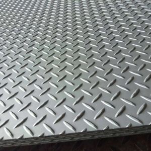 China 6mm Thick X 1220mmx2440mm Stainless Steel Checkered Plate 316L Decorative Sheet on sale