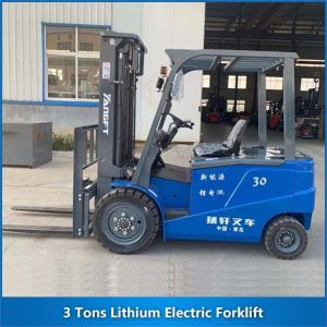 3 Tons Lithium Electric Powered Forklift CPD30 3000KG