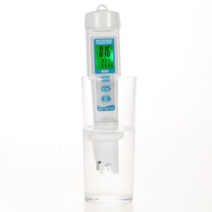 3 in 1 Multi-parameter Water PH Monitor Water Quality Tester Pen Type pH EC TEMP