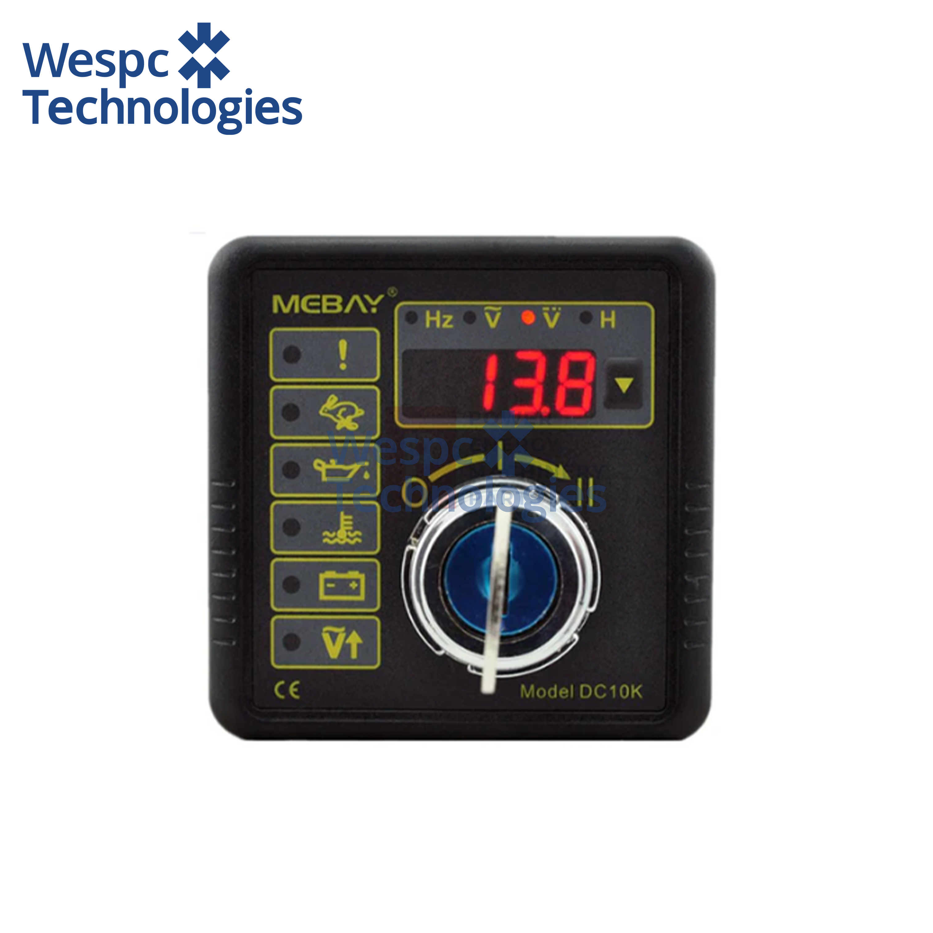 WESPC Original DC10K Diesel Generator Starting Controller Engine Control Unit