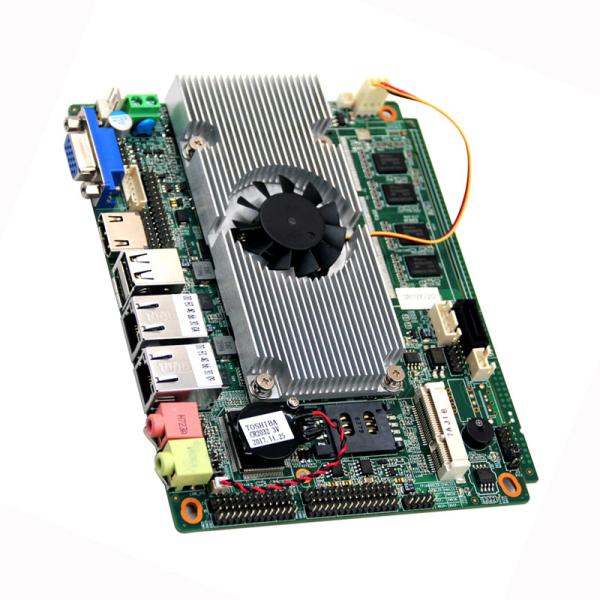 Quality 3.5 Inch X86 Industrial Dual Gigabit Lan Motherboard Atom N2800 Onboard 2GB DDR3 RAM wholesale
