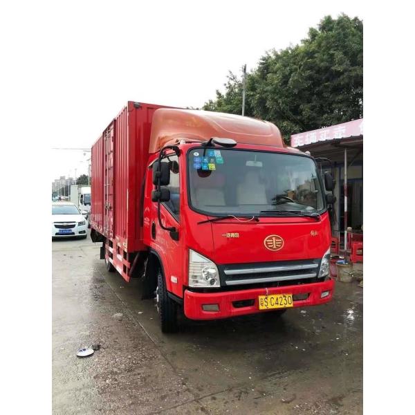 Quality Second Hand FAW 140HP Cargo Truck  4x2 Drive Mode Cargo Truck wholesale