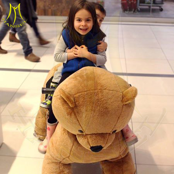 Hansel coin operated kiddie ride dog kiddie rides equipment entertainment centers 4 wheel zippy scooter for kids